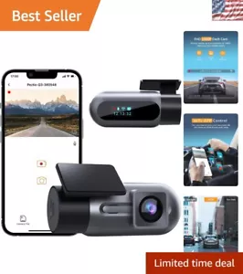Kompakte 150 Grad Dashcam mit APP-Steuerung & G-Sensor - 128 GB Unterstützung - Bild 1 von 10