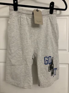 NWT ZARA Boys Kids Gray Blue Go 4 It Casual Athletic Lounge Active Shorts 11-12 - Picture 1 of 3