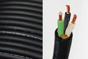25' 6/3 SOOW SO 600V Portable Power Cord Outdoor Durable Flexible Wire Cable - Picture 1 of 1