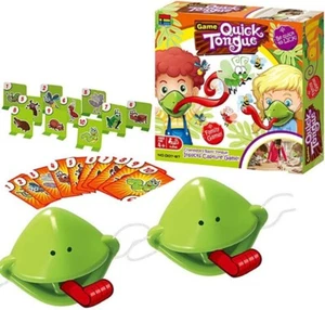 Tic Tac Zunge Chamäleon Insektenfang schnell zeichnen lustiges Spiel Familie Kinder Spielzeug - Bild 1 von 8