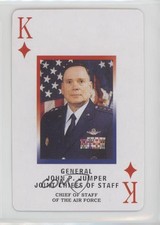 2003 Limited Treasures Operation Iraqi Freedom Playing Cards John P Jumper 0in6