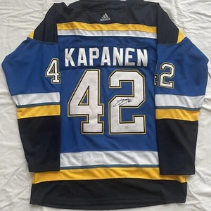 Kasperi Kapanen Signed St Louis Blues Jersey PSA/DNA Autographed See Photos - Picture 1 of 4
