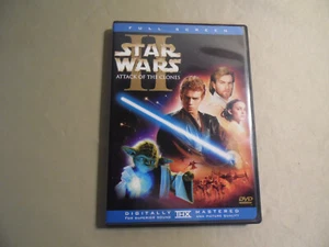 Star Wars Episode 2 Attack of the Clones (Used DVD Sale) Free Domestic Shipping - Picture 1 of 6