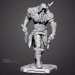 1/35 resin figures model Fantasy Stone Axe Veteran unassembled unpainted - Picture 1 of 5