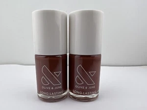 Olive & June Long Lasting Nail Polish, JJ, 0.46 fl oz Ea, 2 Bottles - FREE SHIPP - Picture 1 of 4