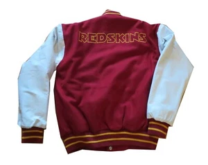 G-111 Washinton Red Skins Men's Reversible Jacket M - Picture 1 of 6