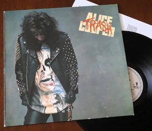 Alice Cooper - Trash 1st Greek Press Vinyl 1989 LP w/Insert EU ORG Rare VG+/VG+ - Picture 1 of 12
