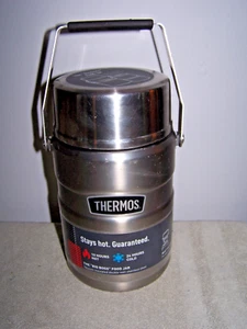 Thermos THE BIG BOSS 47 oz Food Jar Stainless Steel Vacuum Insulated Double Wall - Picture 1 of 5