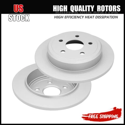 Rear Disc Rotors For 2006 2007 2008 2009 2010 Jeep Commander Grand Cherokee - Image 1 of 4