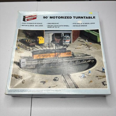 HO Scale Walthers Cornerstone Kit #933-3135 90' Motorized Turntable UNUSED - Image 1 of 4