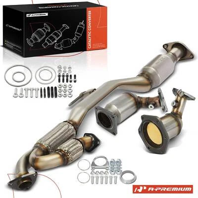 Convertidor catalítico delantero y trasero 3 piezas para Nissan Pathfinder 13-19 INFINITI JX35 Foto 1 de 4