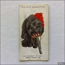 John Player Military Head Dress 1931 #46 42nd Regiment Cigarette Card (CC55)