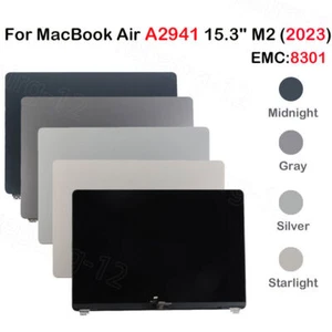 Para Apple Macbook Air 15.3" M2 A2941 (2023) Pantalla LCD Pantalla Táctil Repuesto - Imagen 1 de 29