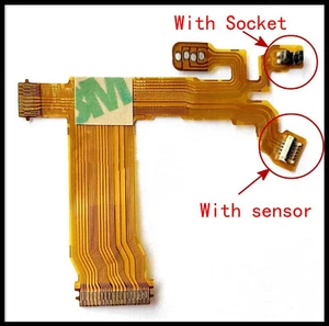 2pc Flex Cable For Olympus M.ZUIKO DIGITAL ED 14-42 mm 14-42mm f/3.5-5.6 EZ 37mm - Picture 1 of 4