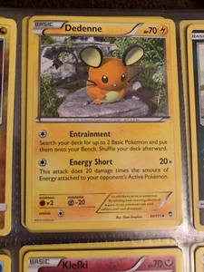 Pokemon TCG Dedenne 34/111 XY Furious Regular Uncommon English NM/Mint - Picture 1 of 2