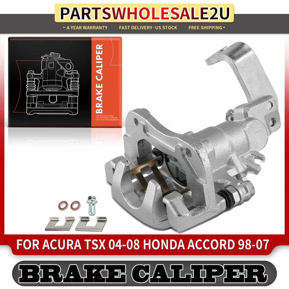 Pinza de freno trasera izquierda con soporte para Honda Accord 1998-2007 Acura TSX 2004-2008 Foto 1 de 4