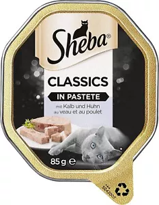 Sheba Classics in Pastete Katzenfutter – Hochwertiges Nassfutter in 22 Schalen – - Bild 1 von 7