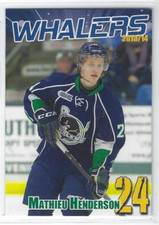 2013-14 Plymouth Whalers (OHL) Mathieu Henderson