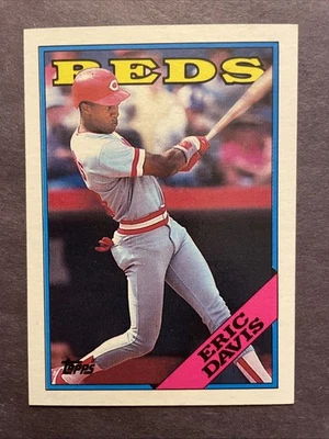 1988 Topps #150 Eric Davis Cincinnati Reds - Image 1 of 2