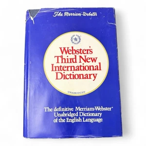 Webster's Third New International Dictionary Unabridged 1986 - Bild 1 von 13
