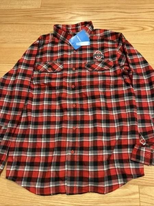 Columbia NCAA Ohio State Buckeyes Flare Gun L/S Flannel Sz M XM7232 NCAA Men’s - Picture 1 of 9