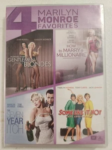 4 Marilyn Monroe Favorites (DVD) - Picture 1 of 2