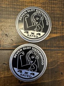 7 Slot Rated 4X4 DEFECT Fender Badge for  JEEP WRANGLER YJ JL JK JT emblem USA - Bild 1 von 4