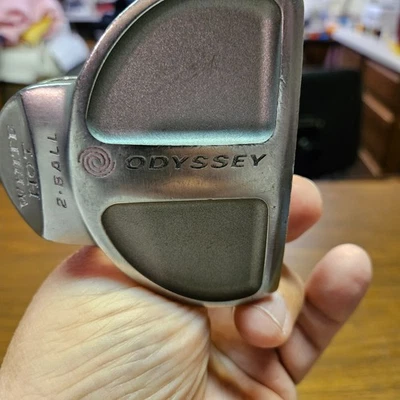 odyssey 2 ball putter white hot 35 inches rh with 2.0 flatso SS - Image 1 of 4