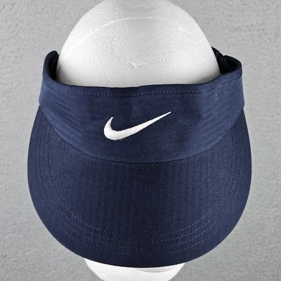 Nike viseira alça traseira azul marinho Dri-FIT Just Do It bordada Swoosh masculina - Imagem 1 de 4