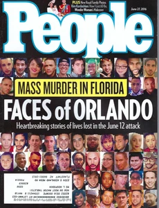PEOPLE MAGAZINE June 27, 2016 MASS MURDER IN ORLANDO FLORIDA Kim Kardashian - Picture 1 of 1