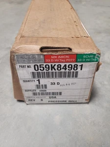 RULLO A PRESSIONE ORIGINALE XEROX 059K84981, NUVERA 100DPS - Foto 1 di 3