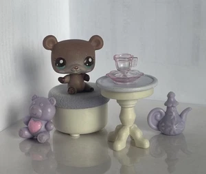 Authentic Littlest Pet Shop #2556 Cutest pets baby bear LPS Cutest Pets w/ Extra - Picture 1 of 10