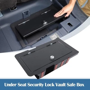 Rear Under Seat Vehicle Vault Safe Security Box For Ford Maverick 2022.-2024 - Picture 1 of 1