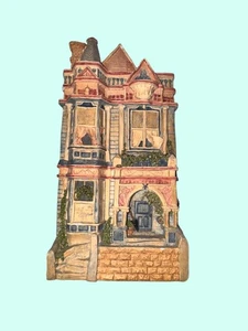 Placa de pared de casa victoriana 1987 Deja Vu de Brian Baker - Imagen 1 de 5