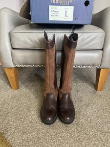 DUBARRY CLARE GORE-TEX WATERPROOF LEATHER BOOTS.. size 5.5... EU 39 - Picture 1 of 14
