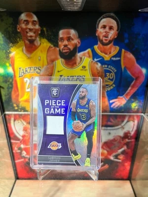Parche pieza del juego Lebron James #POG-LBJ 2024-25 Panini totalmente certificado Foto 1 de 4