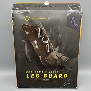 EvoShield Pro SRZ 20 Batter's Leg Guard Right Hand Hitter Black Custom Fit - Bild 1 von 7