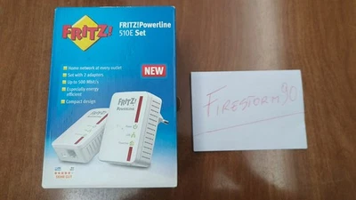Kit powerline AVM FRITZ!Powerline 510E Set (International Edition) - Immagine 1 di 4