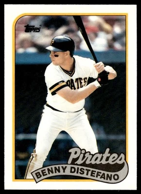 1989 Topps Traded Benny Distefano Pittsburgh Pirates #25T - Image 1 of 2