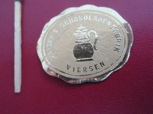 Viersen : Siegelmarke :   KAISER´s SCHOKOLADENFABRIK - Bild 1 von 1