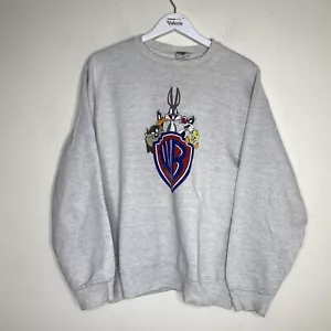 Acme Clothing Vintage 1991 Looney Tunes Bugs Bunny Mens Crewneck Medium USA - Picture 1 of 18