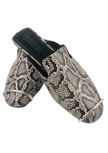 ALEXANDER WANG Brown (Teak) Leather Mules UK 3 | EUR 36 | US 5 | RRP £559 - Picture 1 of 6