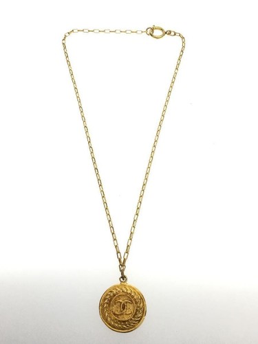 Collana CHANEL COCO Mark vintage placcata oro