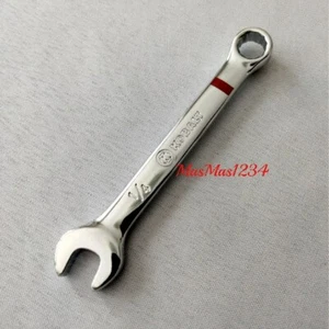 KOBALT 1/4 in. Stubby Combination Wrench - SAE - Polished Chrome - Fast Shipping - Picture 1 of 3