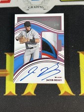 2023 Panini Immaculate FOTL Patch Auto Autograph RPA Jacob Berry #/8