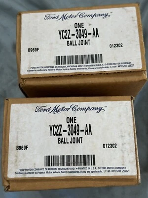 NOS 1989 1990 FORD F350 7.3L DIESEL UPPER BALL JOINT Set Of 2 Oem Super Duty - Image 1 of 2