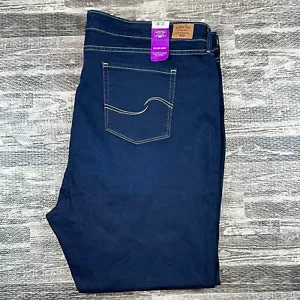 Signature Gold Levi Strauss Women's Plus Size 28 Mid Rise Skinny Blue Jeans NWT - Picture 1 of 7