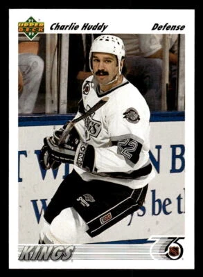 Charlie Huddy 1991 Upper Deck #569   Los Angeles Kings - Image 1 of 2