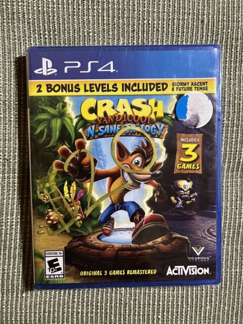 Jogo Crash Bandicoot N'sane Trilogy - PS4 (Usado) - Bragames