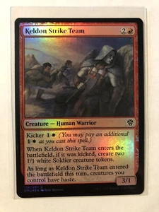 Keldon Strike Team Foil Dominaria United DMU MTG Magic The Gathering - Picture 1 of 1